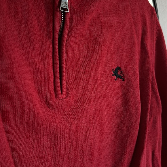 Men’s Quarter Zip Sweater - Picture 2 of 2